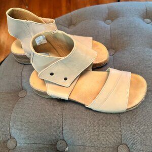 NEW HAFLINGER Maxine Open Toe Casual Ankle Strap Sandals,